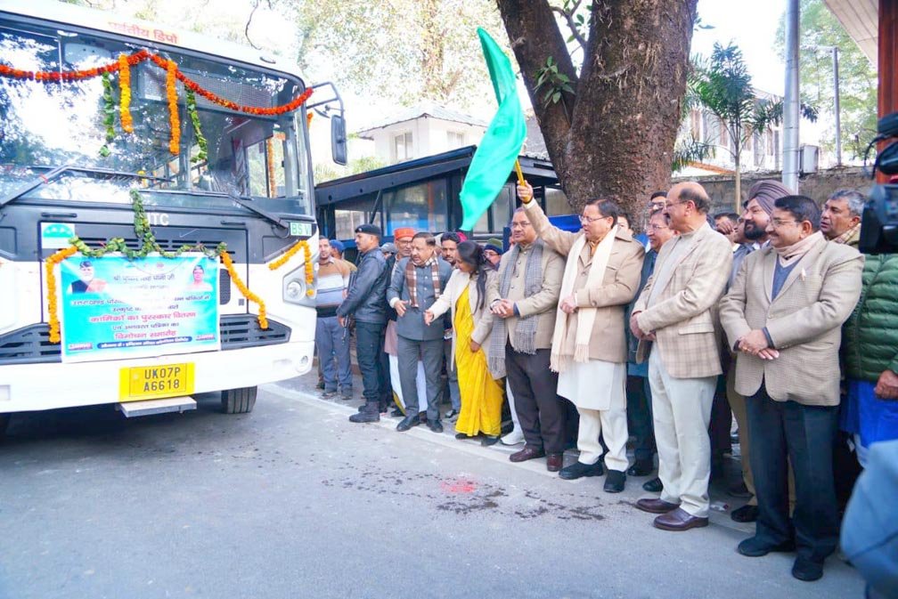 नै सालम उत्तराखण्ड परिवहन निगम तैं मिलिन 100 से जादा नै बस