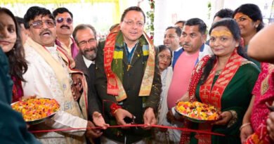 बाबा श्यामा की कृपा से मि प्रदेस सेवा करणु छौ : धामी