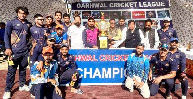 SR Rishikesh Legends won the Garhwal Cricket League 2026 title